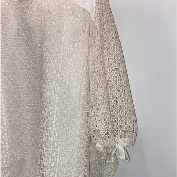 Anthropologie Hei-Hei Eyelet Windbreaker Swing Jacket - Picture 5 of 9